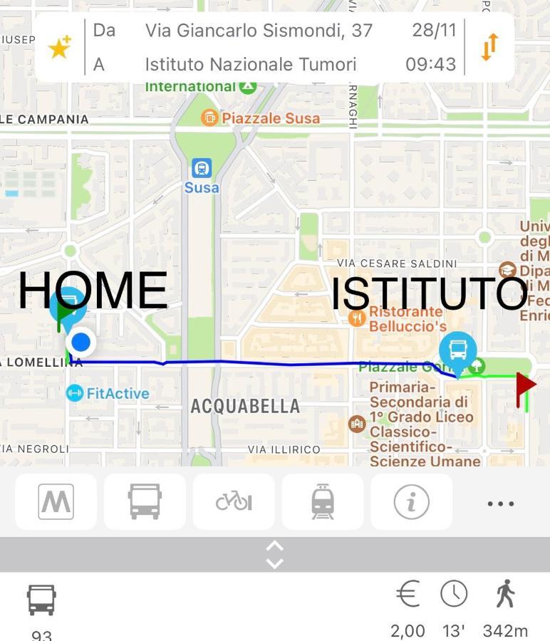 Sismondi Top Apt Milano Dış mekan fotoğraf